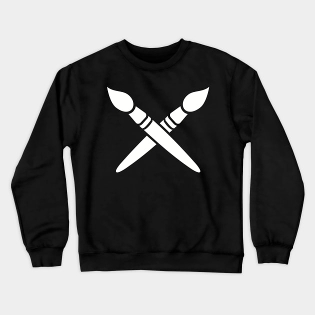 Brush Crewneck Sweatshirt by Designzz